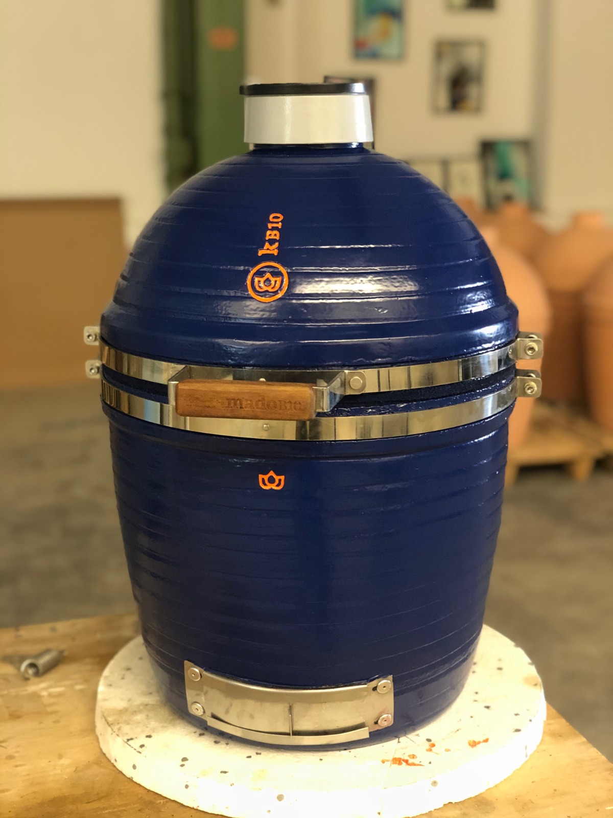 Holzkohlegrill kamado B10 Nano