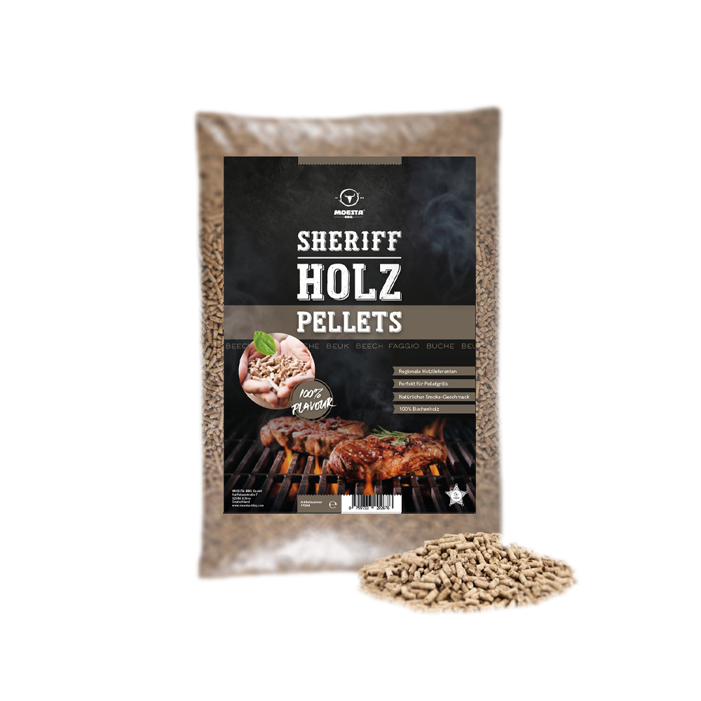 MOESTA-BBQ HolzPellets aus Deutschland – Buche 5kg