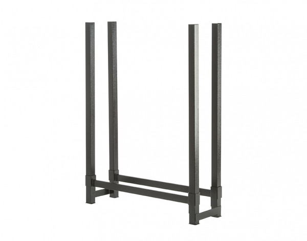 Kaminholzregal RACK Basis 1M, schwarz