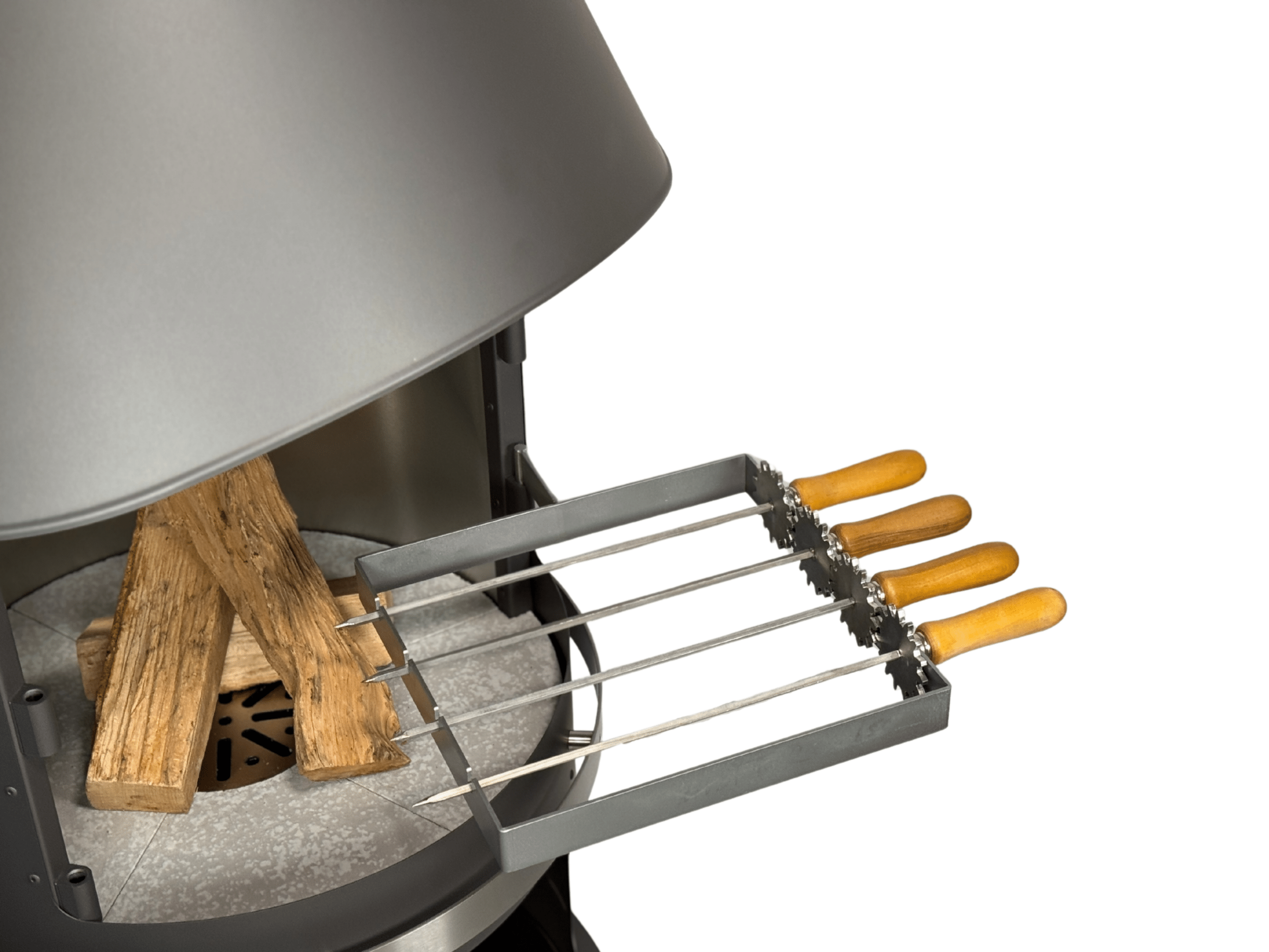 Grillspieße für Grillkamin Firestar DN 650