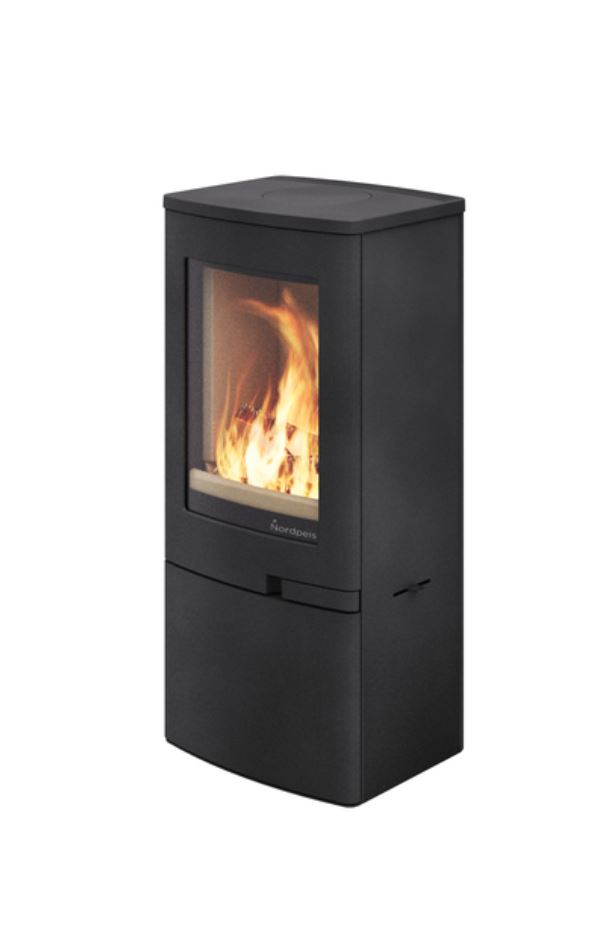 Kaminofen Nordpeis UNO 5 schwarz, 4 kW