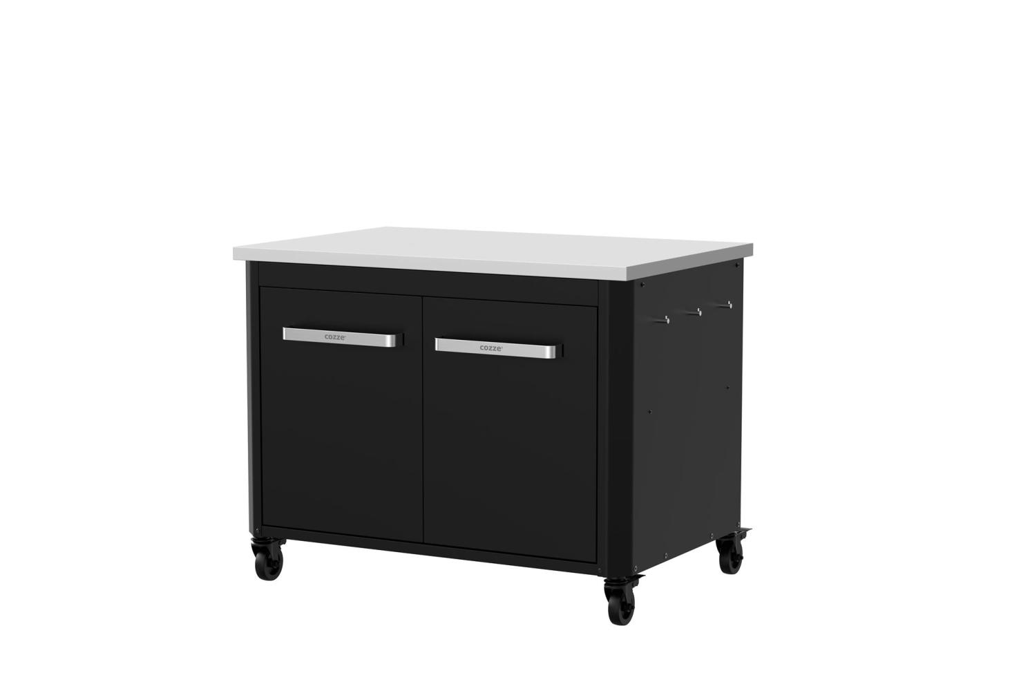 Cozze Outdoor Tisch 90 mit 2 Türen 70x90cm
