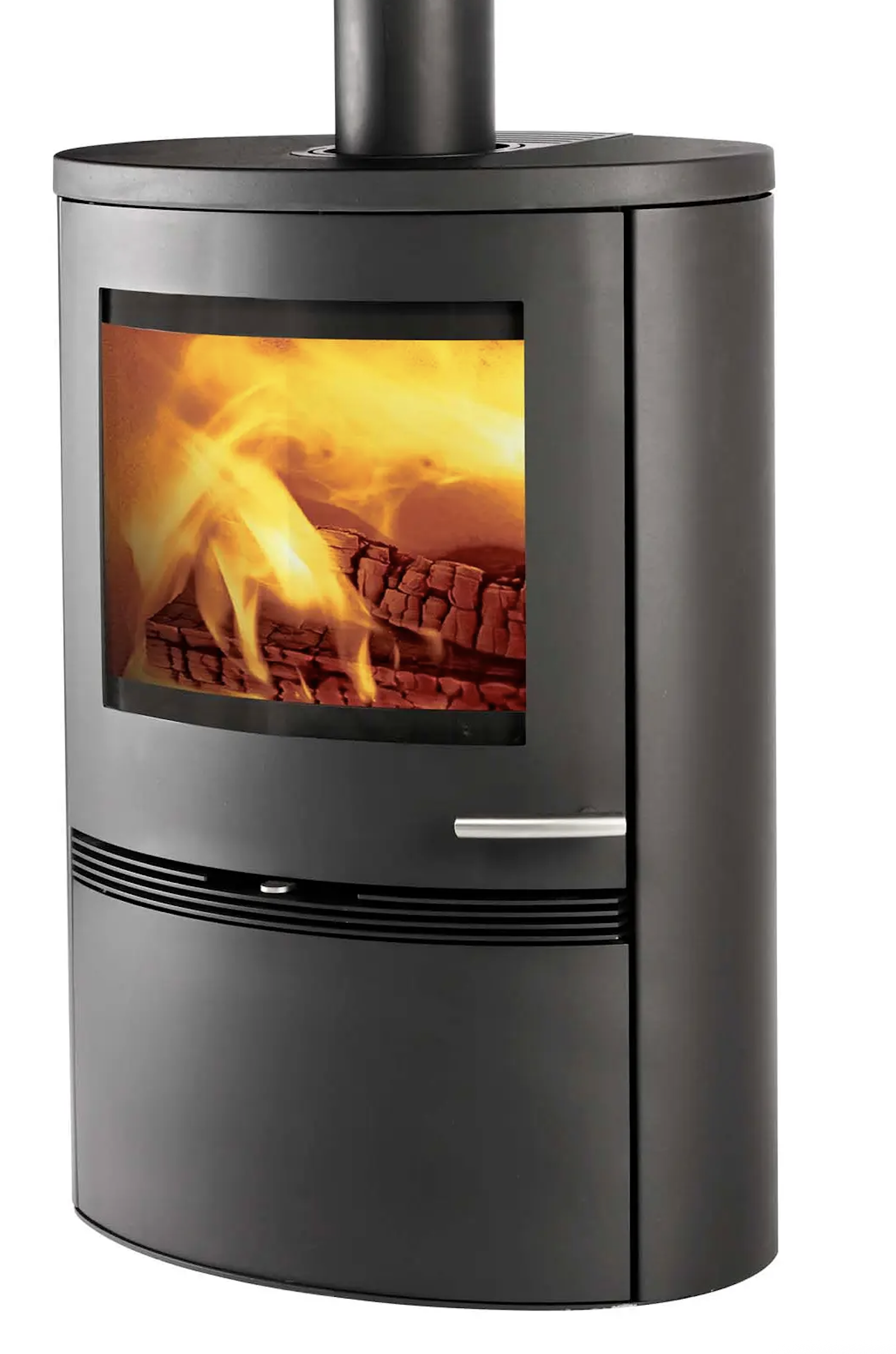 Kaminofen TermaTech TT22HS Black schwarz lackierter Stein, 7,5 kW