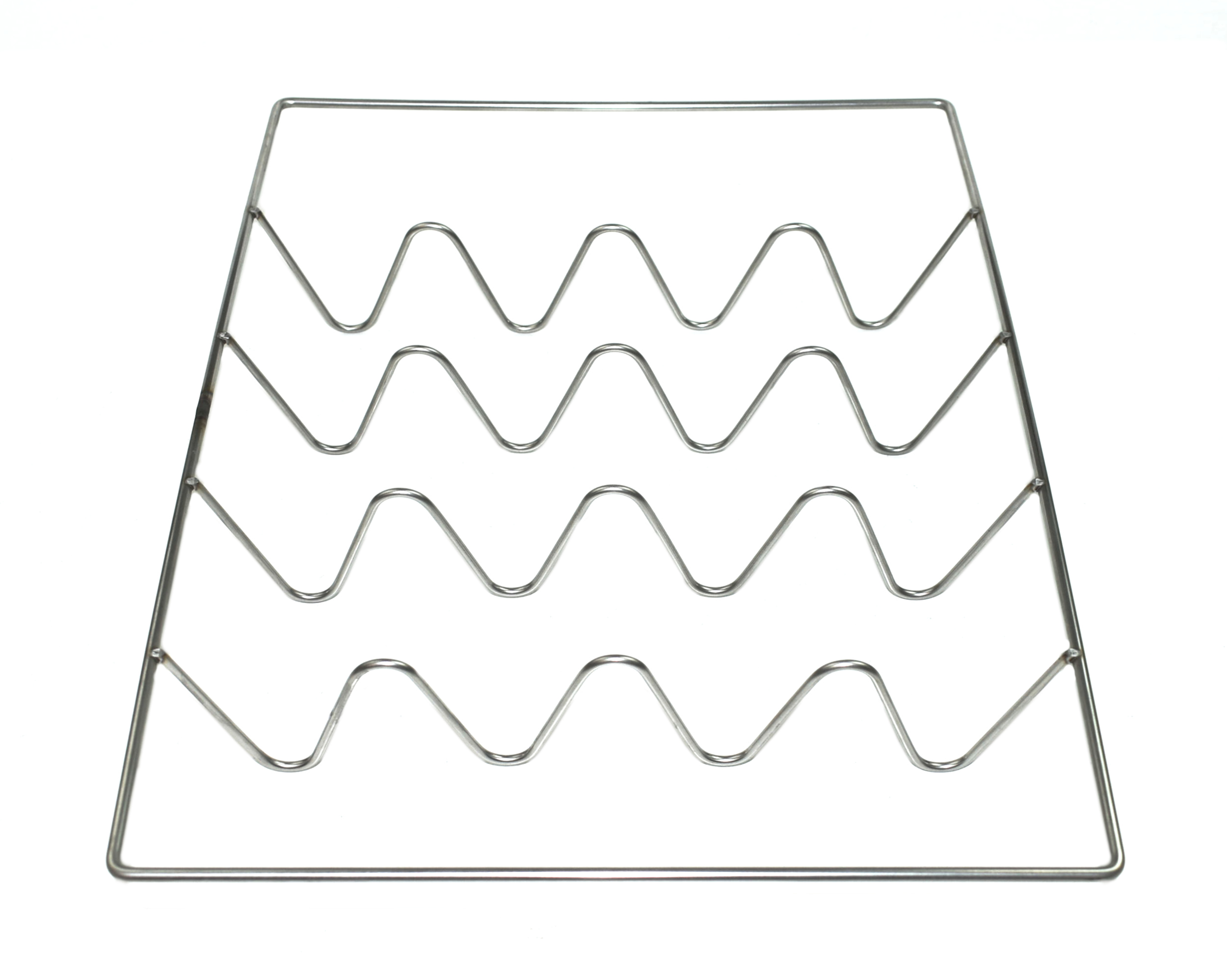 Peetz Fischkörbchen 34 x 25 cm, Edelstahl Körbchen für Fisch