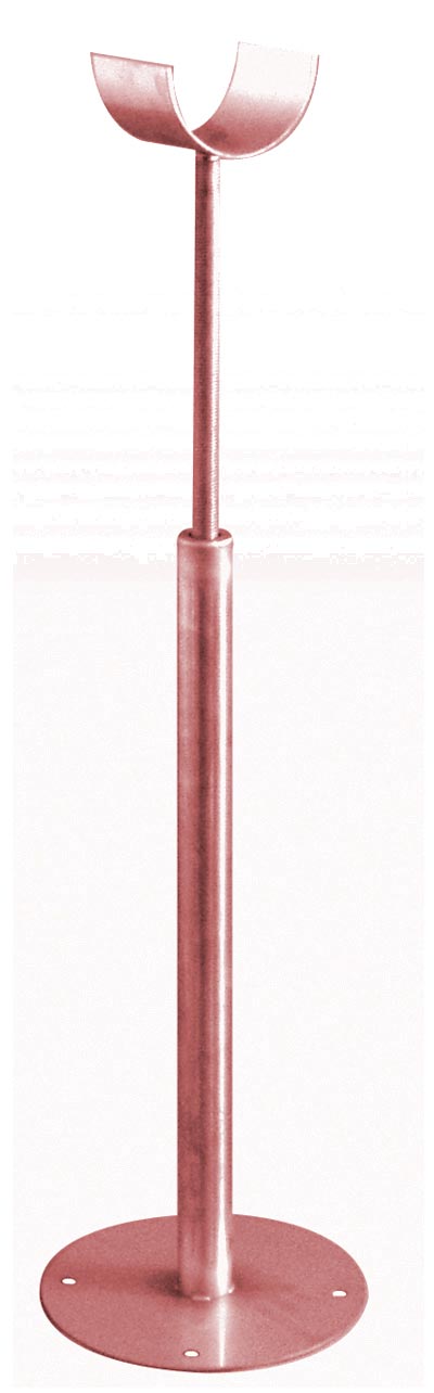 Stützfuß verstellbar 600-1000 mm doppelwandig verkupfert / eka complex D 50