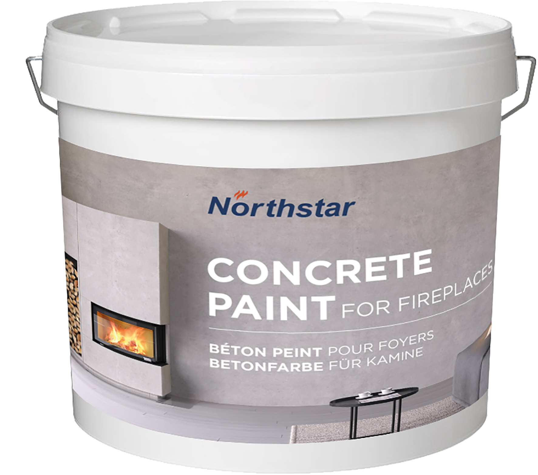 Northstar Betonfarbe 2,2 kg Nordpeis für Kamine