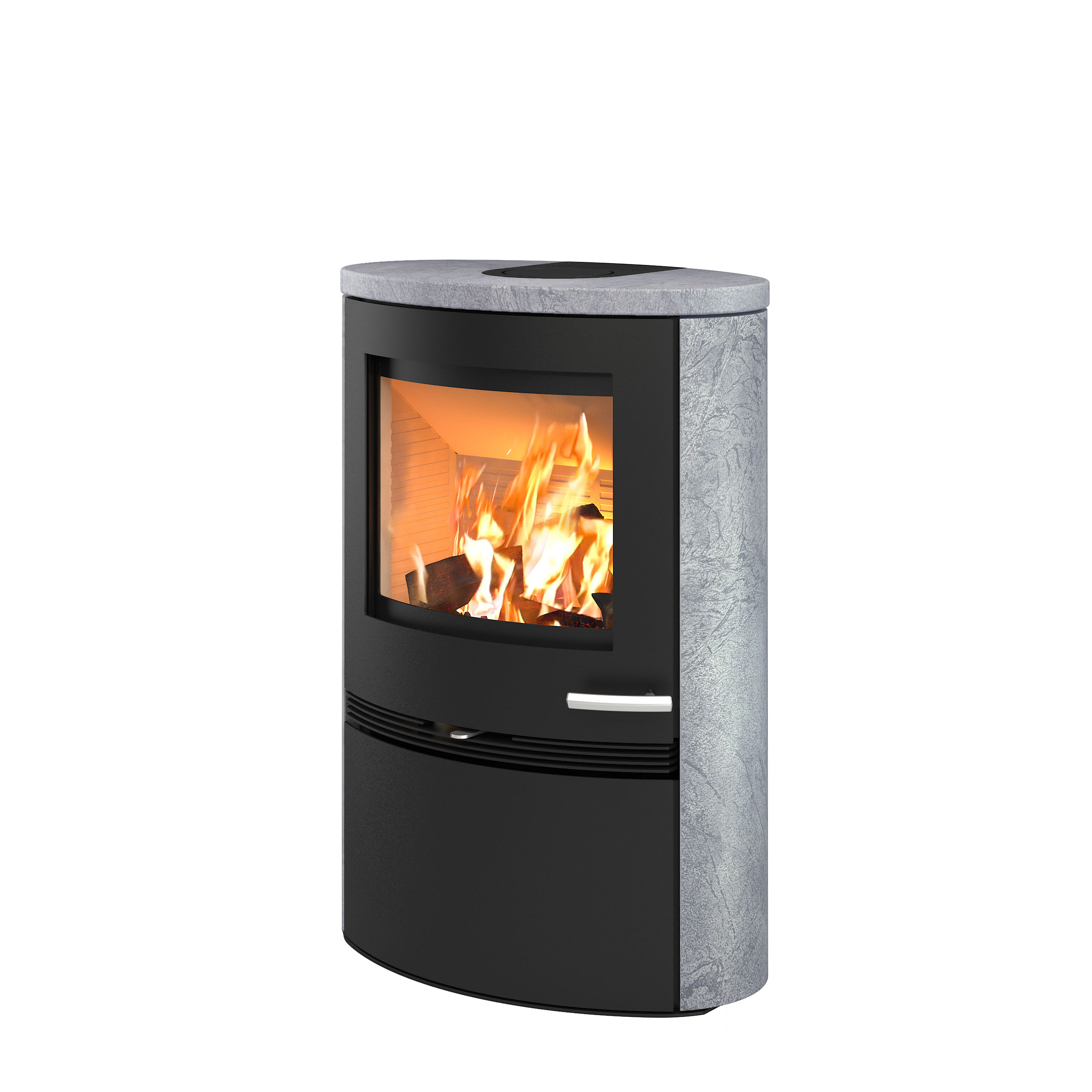 Kaminofen TermaTech TT22HS-CG Beton Grey, 7,5 kW