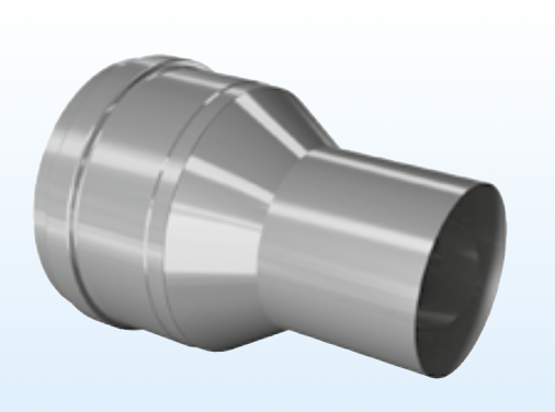 Reduzierung Edelstahl einwandig konisch - eka complex E