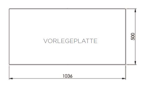 Vorlegeplatte ESG Klarglas Nordpeis Kaminbausatz Osaka