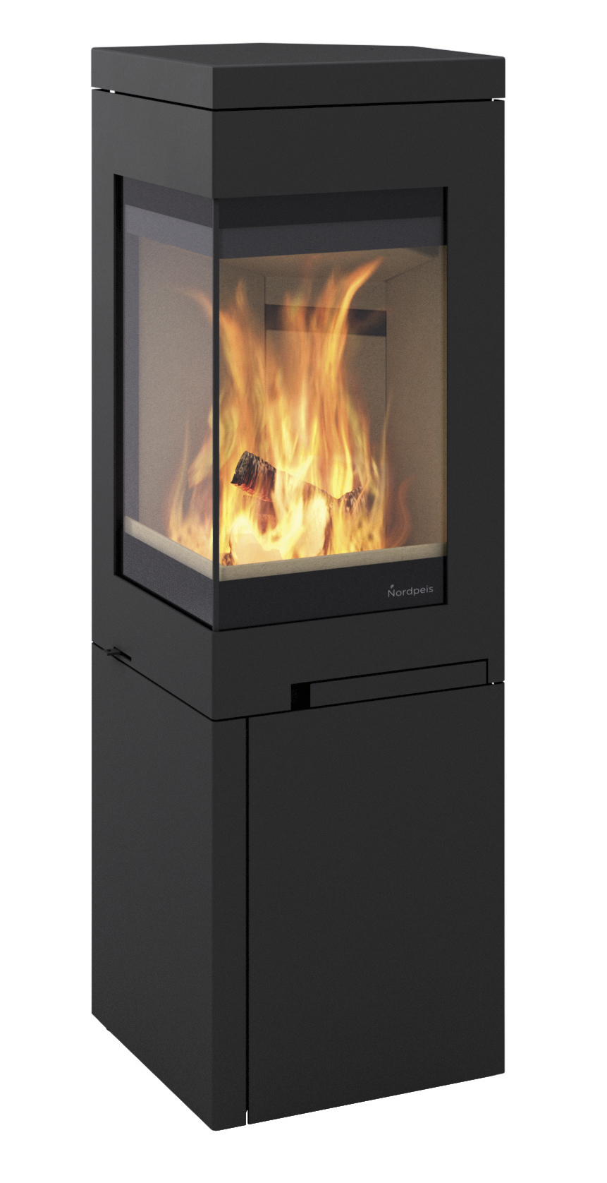 Kaminofen Nordpeis QUADRO 2 Basic, 6 kW – sofort Lieferbar