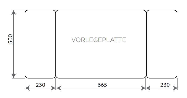 Vorlegeplatte ESG Klarglas Nordpeis Kaminbausatz Stockholm