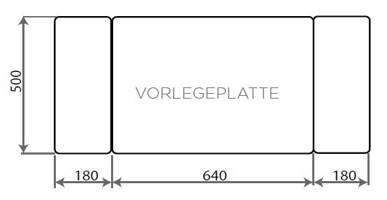 Vorlegeplatte ESG Klarglas Nordpeis Speicherofen Salzburg M