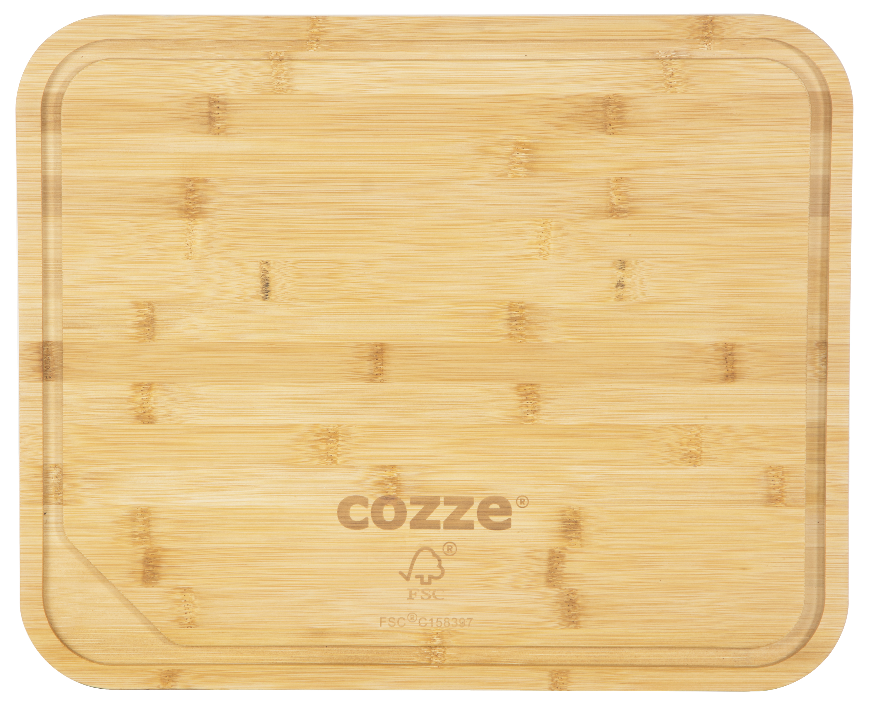 Cozze Pizzabrett ø 430 x 35 x 20 mm Bambus FSC C158397