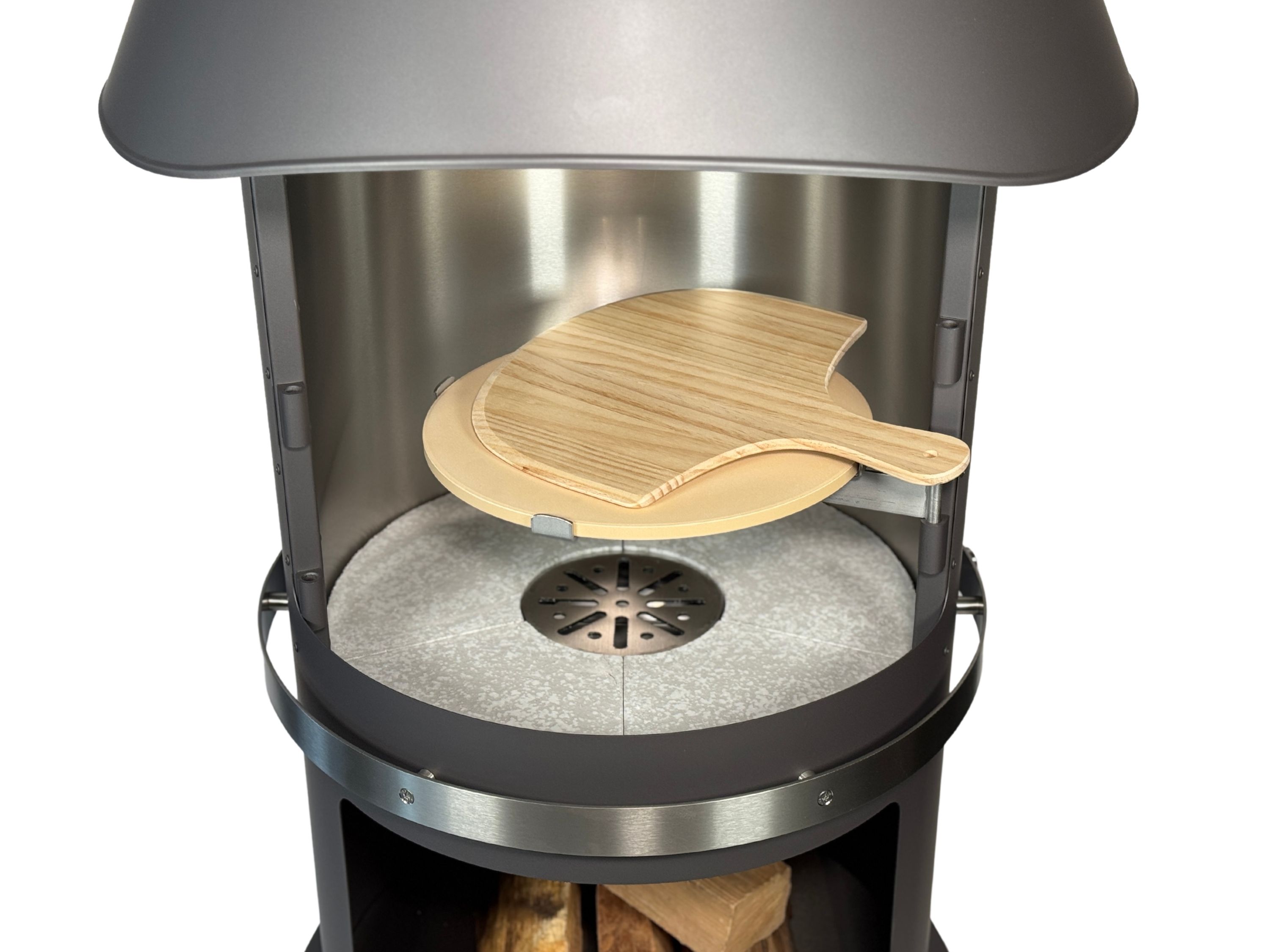 Pizzastein rund Firestar Grillkamin DN 800