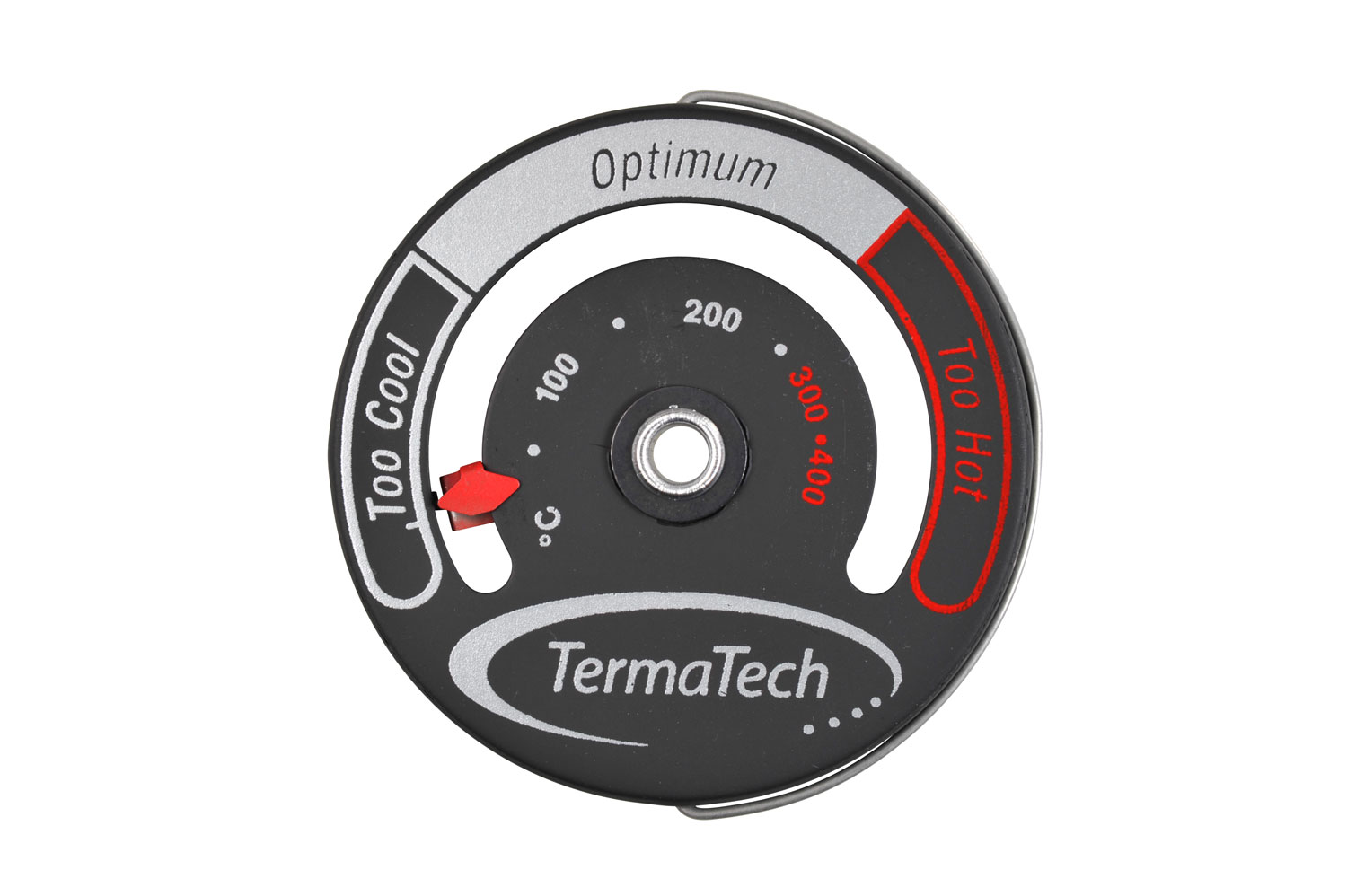 Rauchrohr Thermometer mit Magnet