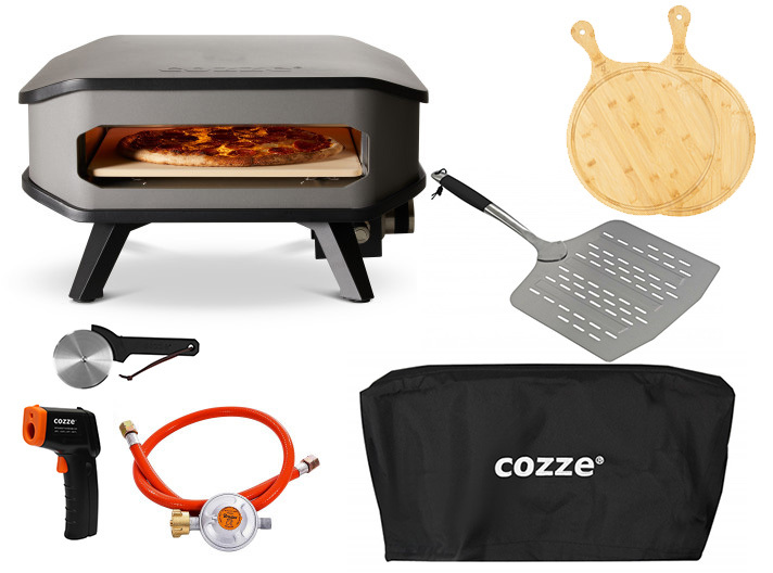 Cozze 13“ Pizza-Gas-Ofen Einsteiger Set 3