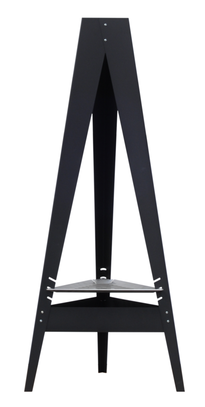 Grillkamin Stahl Tripod, schwarz