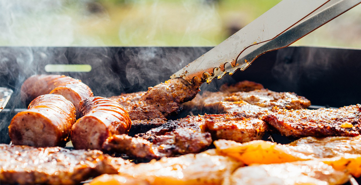 Fleisch auf dem Grill