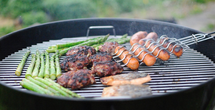 Grillen im Frühling